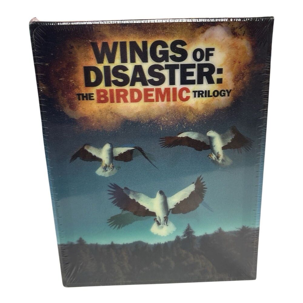 Wings Of Disaster: The Birdemic Trilogy Blu-Ray Box Set New/ Sealed Lenticular